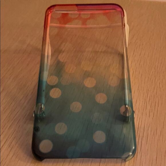 iPhone 6 Plus rainbow dot snap on case w/ cable - Picture 2 of 9